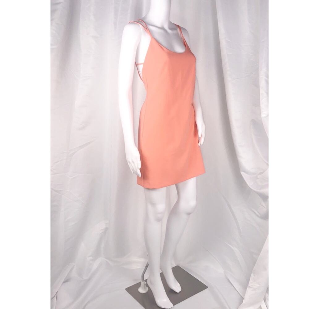 French Connection Coral Backless Strappy Slip Dress Size 10 - Picture 6 of 16